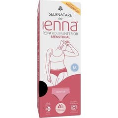 Enna Braga Menstrual Modern Hipster Negro Flujo Moderado M 1 ud