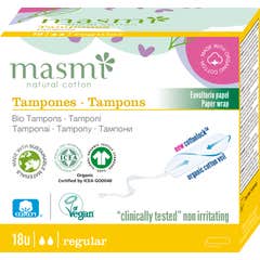 Masmi Tampón Regular Algodón 22uds MASMI,