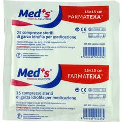 Med's Garza Sterile 12/8 15x15 50 Unit�