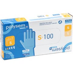 Polysem Non Sterile Nitrile Glove Non Powder TXl 100uts