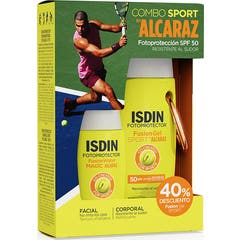 ISDIN Pack Alcaraz Fusion Water Magic 50ml + Gel 100ml