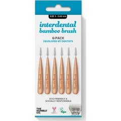 The Humble Co Brosse Interdentaire 0.6mm Bambou 6 uds