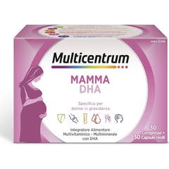 Multicentrum Mamma Dha 30comp + 30caps