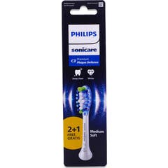 Sonicare C3 Premium Plaque Defence Brush Heads White 3 pcs