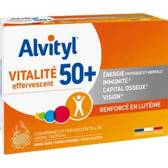 Alvityl Vitalidad Effervescent 50+ 30comp