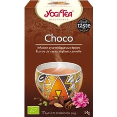 Yogi Tea Choco Infusión Ayurvédica Bio 17 Sobres