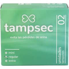 Tampsec Tampon urine-incontinentie Normaal 2 U