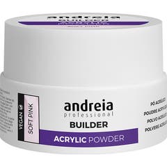 Andreia Professional Polvos Acrílicos Soft Pink 20g