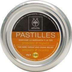 Apivita propolis and liquorice tablets without sugar 45g