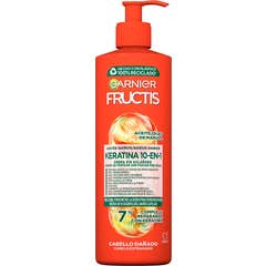 Garnier Fructis Keratina 10 En 1 Crema Sin Aclarado 400ml