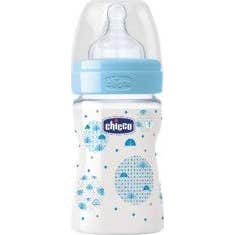 Chicco Biberón Perfect 5 1 F Silicona Azul 150 ml