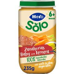 Hero Baby Zanahoria con Ternera 235 g