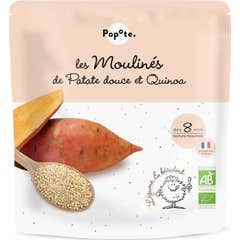 Popote Puré de Boniato y Quinoa +8M Bio 180 g