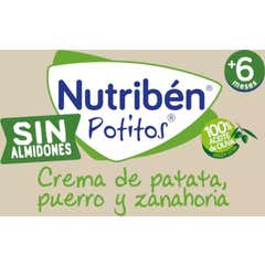 Nutriben Crema De Patata Puerro Y Zanahoria Potito 235 G