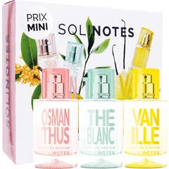 Solinotes Cofre Trio Perfume Osmanthus Té Blanco Vainilla 3x15 ml