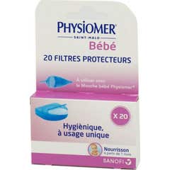 Filtri protettivi monouso Physiomer Baby 20 unità