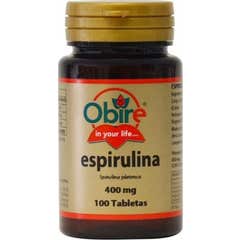 Obire Espirulina 400 mg 100 comp