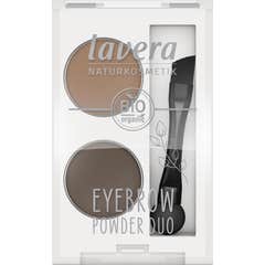 Lavera Kit Cejas Powder Duo + Pincel 2x0.8g