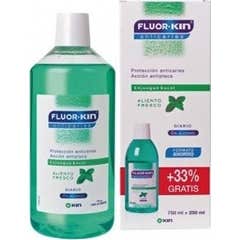 Fluor-Kin Anticaries Colutorio Diario 750 ml + 250 ml