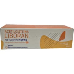 Towa Acetilcisteína Liboran 600mg 20comp