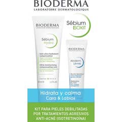 Bioderma Sebium ISOKIT facial cream 40ml + b lip balm 15ml