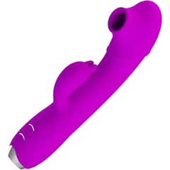 Pretty Love Regina Vibrador-Succionador Recargable Morado 1ud