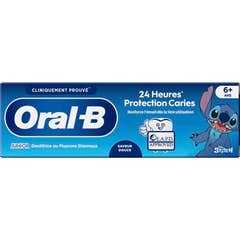 Oral-B Junior Stitch Dentífrico Infantil 6+ Años 75 ml