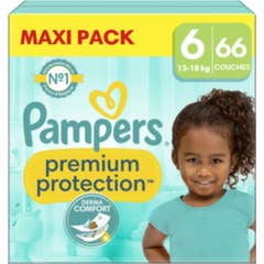 Pampers Premium Protection Größe 6 13-18 kg 66 Stk.