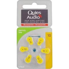 Batería de Quies Hearing Modelo 10 X6