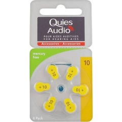 Quies Bateria słuchowa Model 10 X6
