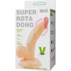 Baile Vibrators Ly-Super Rota Dong Pene Realistico 1ud