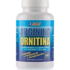 Just Aid Arginine + Ornithine Amino Acids 100comp