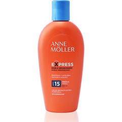 Anne Moller Express Bronzer Spf15 Lait 200ml