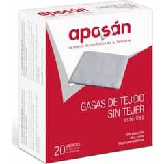 Aposan Gaze Esteril Não Tecidas 10cmx10cm 20 Unidades