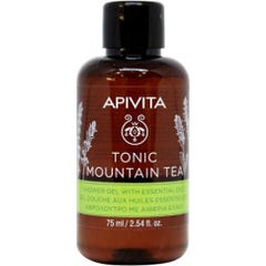 Apivita Mountain Tea Bath Gel 75ml