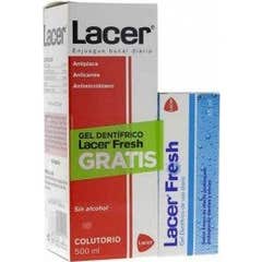 Lacer Pack Colutorio 500ml + Lacer Fresh Gel 35ml