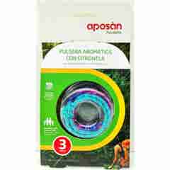 Aposan Pulsera Citronela Adulto 3uds