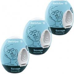 Satisfyer Savage Huevo Masturbador 3uds