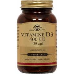 Solgar Vitamina D3 400UI 10mcg 250 softgels