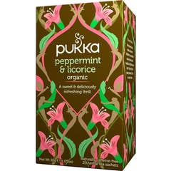 Pukka Infusion Regaliz Menta Bio 20bolsitas