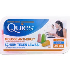 Quies Soft Fluoreszierend 3 Paar