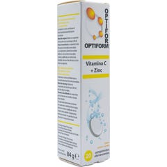 Optiform Vitamine C + Zink Citroen 20 Tabletten