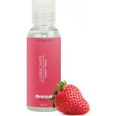 Diversual Lubricante Orgánico Fresa 60 ml