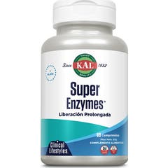 Kal Suplementos Super Enzymes Acción Prolongada 60 comp