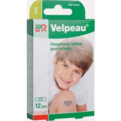 Velpeau Tattoo Dressings Bambino 12 Unità