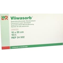 Vliwasorb Pro Apósito de Alta Absorción 10cmx20cm 10uds