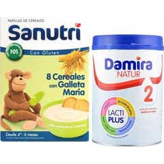 Conjunto Damira Natur Duo 4-6 Meses
