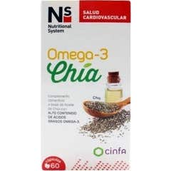 Ns Omega-3 Chia 60 Kapseln