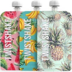TwistShake Bolsitas Reutilizables Alimentos 3x220ml
