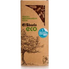 El Abuelo Turron Chocolate con Almendras Eco 200g